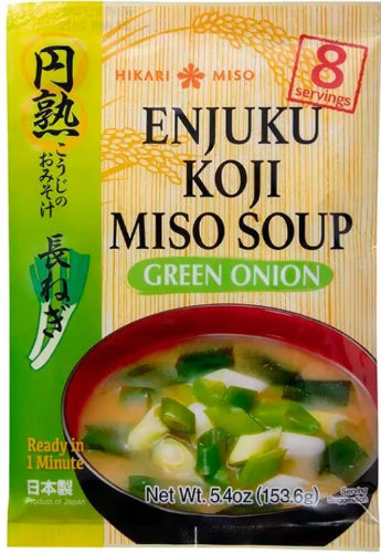 Instant Miso Suppe Naganegi 8x19.2g von Hikarimiso