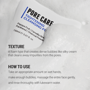 Mousse nettoyante resserrante Rovectin Soin des pores 150 ml