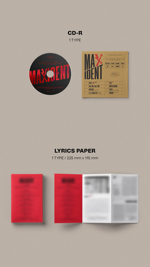 STRAY KIDS - MAXIDENT (CASE Ver.) (Random Ver.)