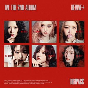 IVE – 2e Album [REVIVE+] (Digipack Ver.) (Limité) Aléatoire