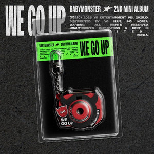 BABYMONSTER - 2e mini-album WE GO UP (Version porte-clés MINI BEAM)