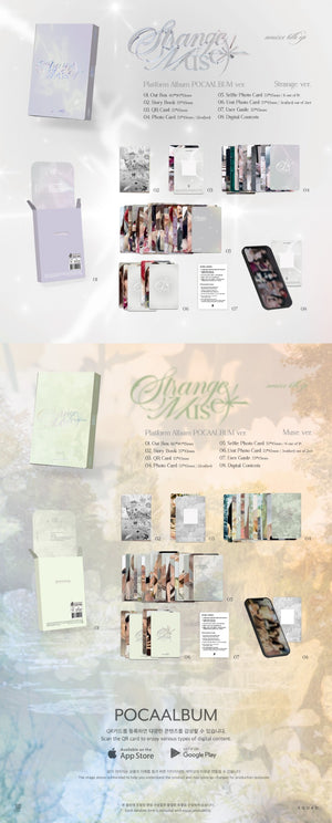 NMIXX - 6th Mini Album Strange Muse (Platform Album POCAALBUM Ver.) (Muse Ver. / Stranger Ver.)