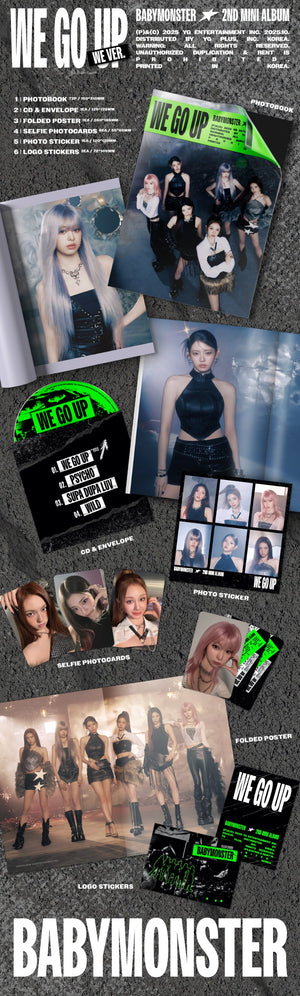 BABYMONSTER - 2nd Mini Album WE GO UP (WE Ver.)