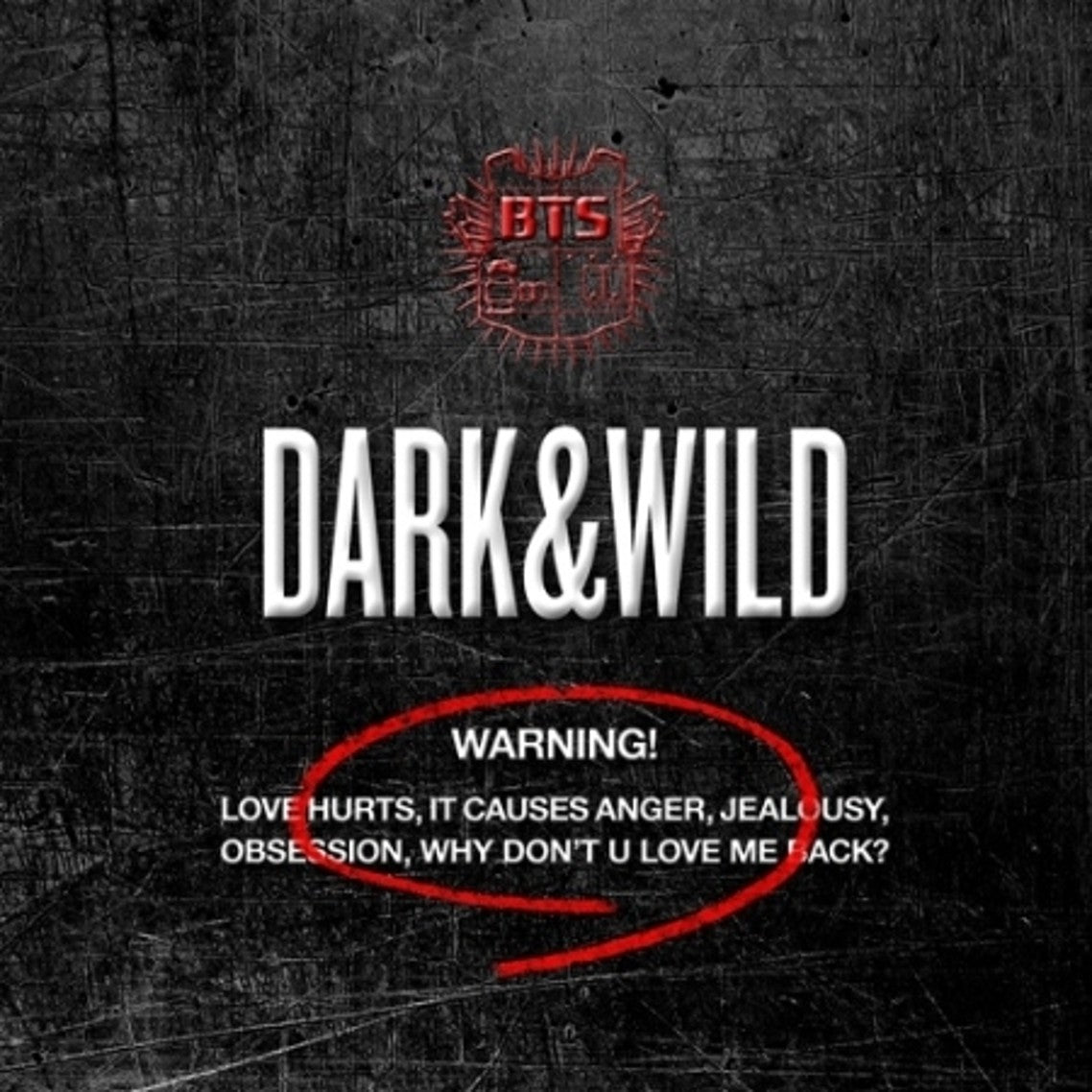 BTS - DARK & WILD Album