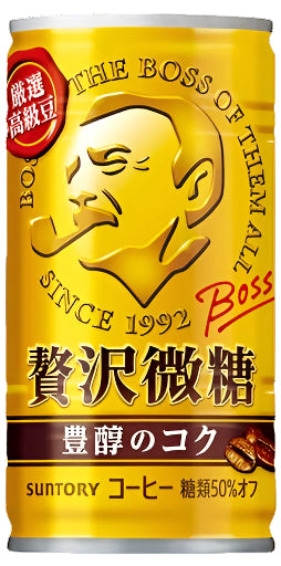 Boss Coffee Less Sugar 185ml von Suntory