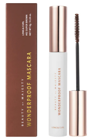 B.O.M. Wonderproof Mascara Long & Curl #02 Super Brown 8g