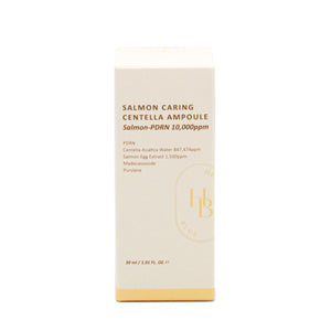 Heveblue Salmon Caring Centella Ampoule 30ml Verpackung von vorne