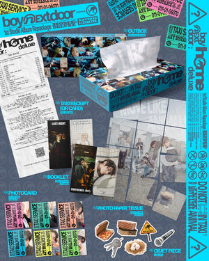 BOYNEXTDOOR -  1st Studio Album Repackage HOME : DELUXE (Weverse Ablums Ver.)