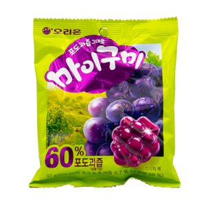 Fruchtgummi mit Traubengeschmack 97g von Orion