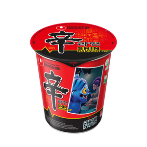 Shin Ramyun Cup Instant Noodles von Nongshim 68g, vegan