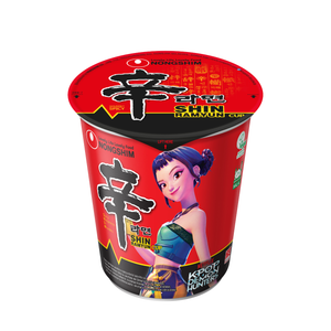 Shin Ramyun Cup Instant Noodles von Nongshim 68g, vegan