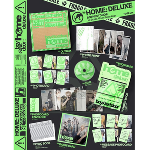 BOYNEXTDOOR -  1st Studio Album Repackage HOME : DELUXE (HAZE Ver. / OVERDRIVE Ver. / SPARK Ver.) Random