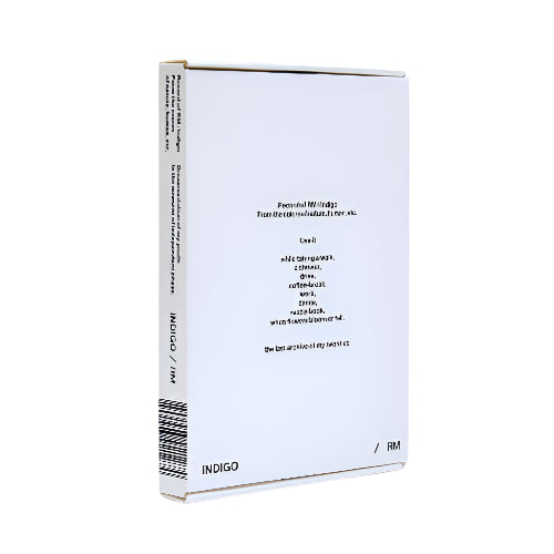 RM (BTS) - INDIGO [BOOK EDITION] Album