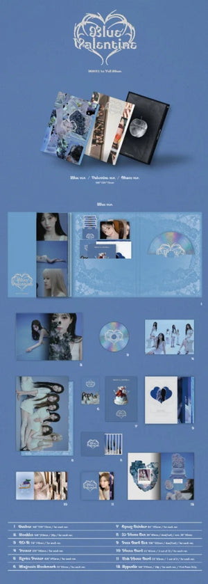 [앨범] NMIXX - 첫 번째 정규 앨범 [Blue Valentine] (Blue Ver. / Valentine Ver. / Chaos Ver.)