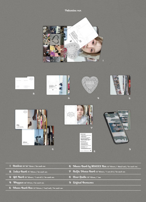 NMIXX - 1st Full Album Blue Valentine (Platform Album POCAALBUM Ver.) (Blue Ver. / Valentine Ver. / Chaos Ver.) Random