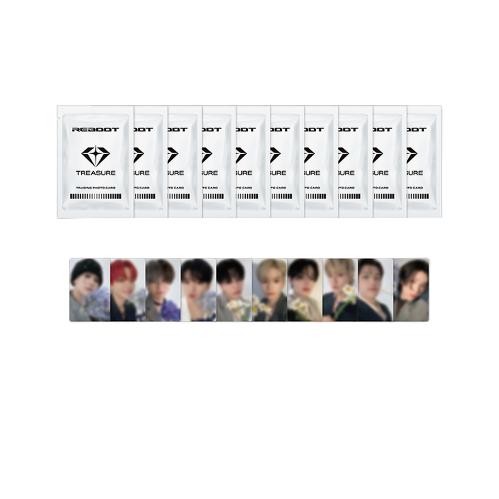 TREASURE - [REBOOT] Trading Photo Cards Set