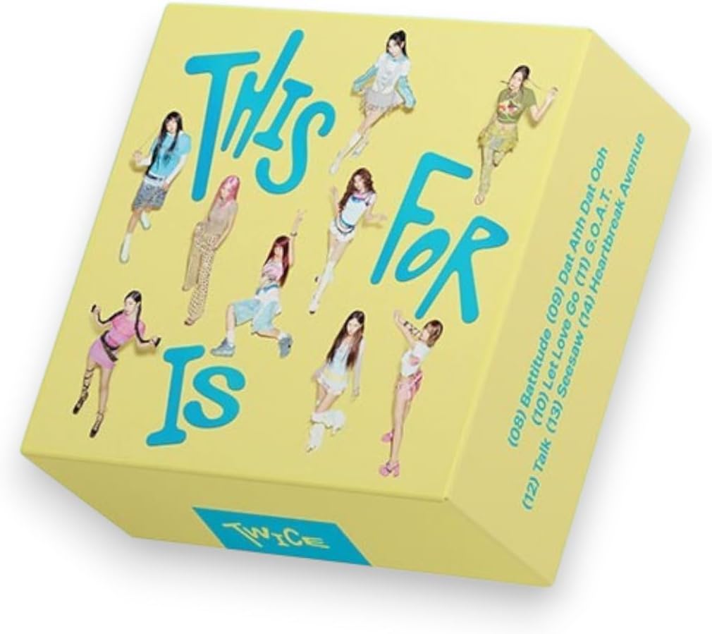 TWICE - 4th Full Album [THIS IS FOR] (CONFETTI Ver.)