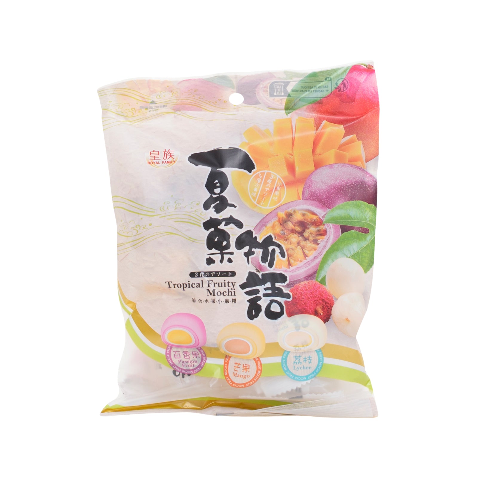 Tropical Fruity Mini Mochi 120g von Royal Family