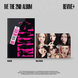 IVE-2nd Album [REVIVE+] (Ver. BANGERS / Ver. CHALLENGERS) Aléatoire