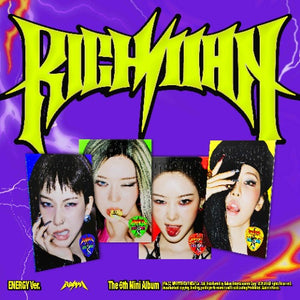 AESPA - 6th Mini Album Rich Man (ENERGY Ver.) Random