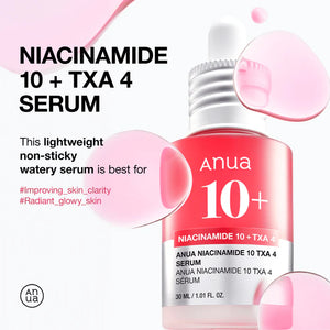 Anua Niacinamide 10% + TXA 4% Sérum 30ml