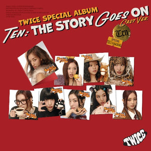 TWICE - Album spécial TEN : The Story Goes On (Version Cast) Random