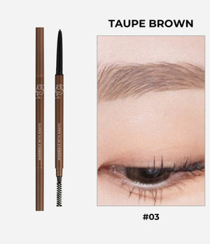 B.O.M. Super Slim Rich Brown Eyebrow