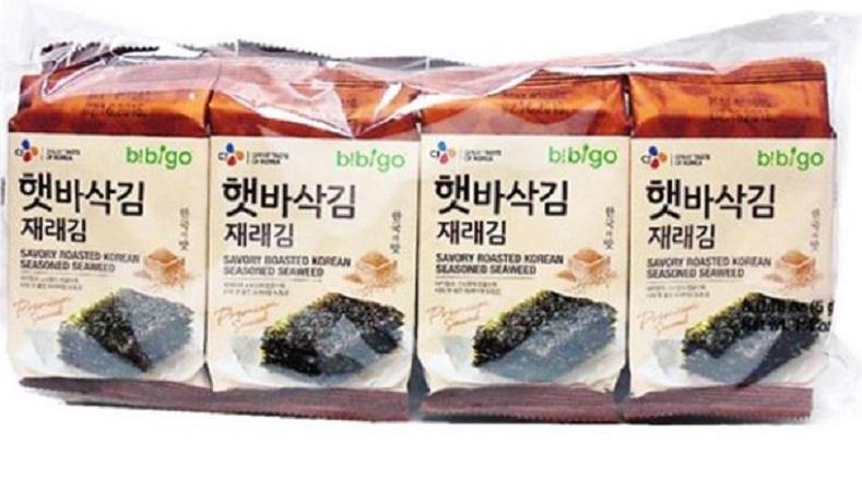 Bibigo Nori knusprig gerösteter Seetang 8 x 5g von CJ